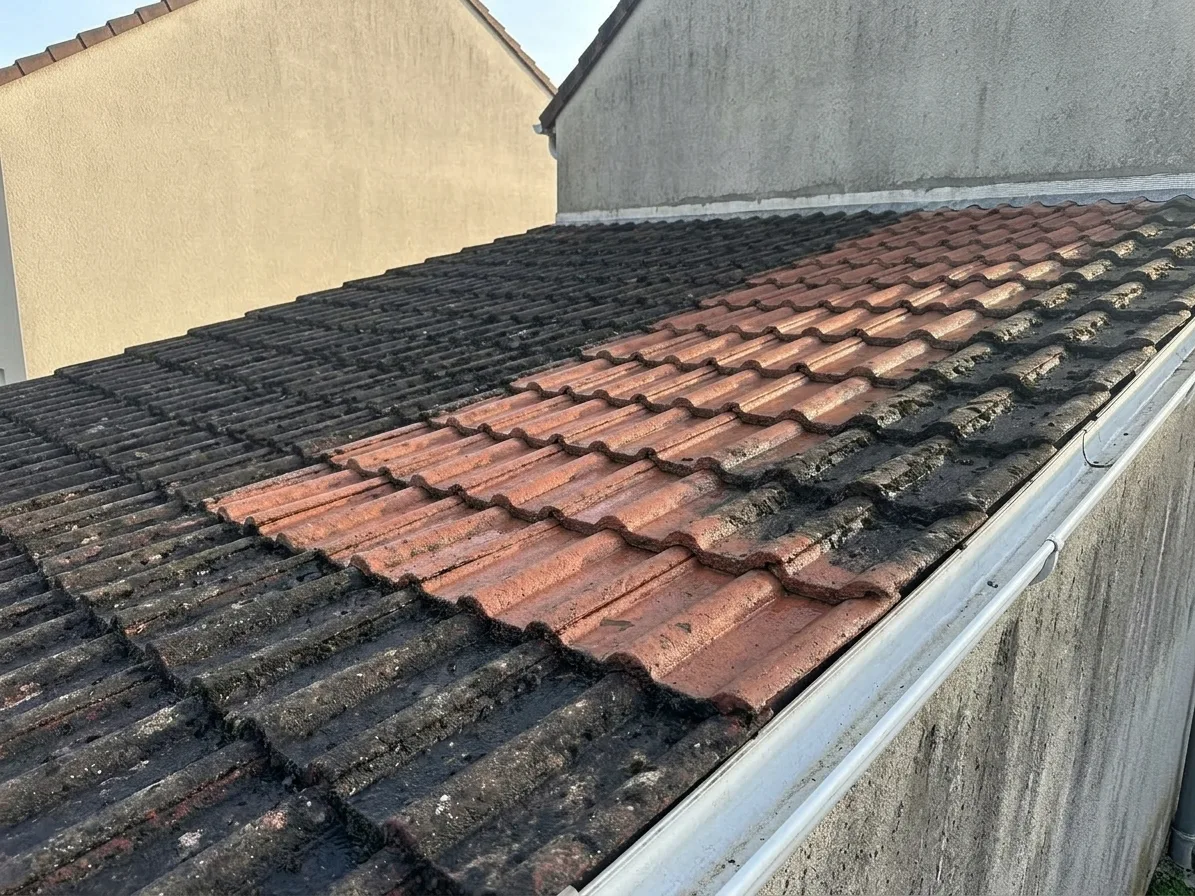 Démoussage de toiture à Le Mée-sur-Seine