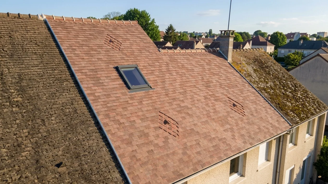 Réfection complète de toiture à Le Mée-sur-Seine Réfection complète de toiture à Le Mée-sur-Seine