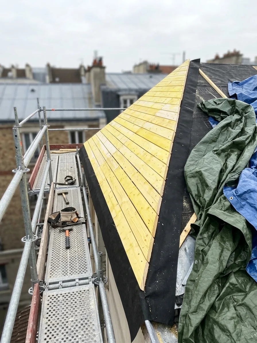 Réfection complète de toiture à Le Mée-sur-Seine Réfection complète de toiture à Le Mée-sur-Seine